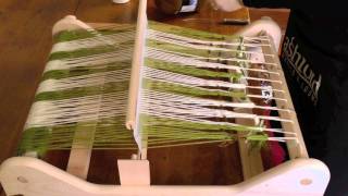 Simple warping for a Rigid Heddle loom [upl. by Etiuqram]