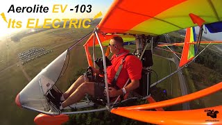 Aerolite EV103  Its ELECTRIC   Ultralight Aircraft [upl. by Joan908]