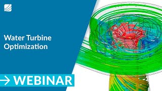 Water Turbine Design Optimization with CFD [upl. by Gambell954]