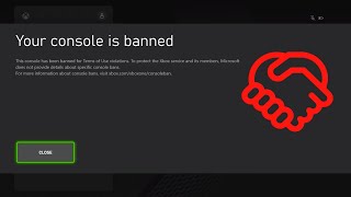 Xbox Console Ban Thanks Microsoft [upl. by Ainwat529]