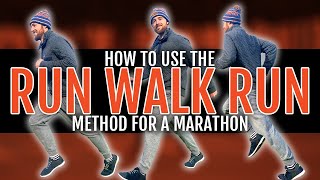 How to Use the Run Walk Run Method for a Marathon [upl. by Allx950]