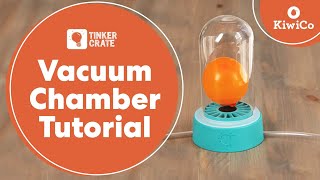 How to Make a Vacuum Chamber  Tinker Crate Project Instructions  KiwiCo [upl. by Vel800]