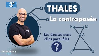 Contraposée du théorème de Thalès [upl. by Alanson]