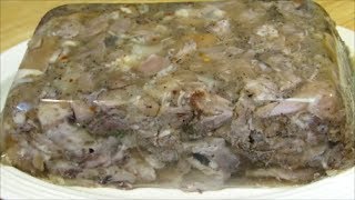 How To Make A Souse Loaf  Head Cheese [upl. by Gaston]