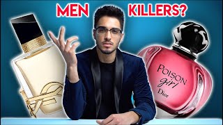 25 MEN KILLER perfumes in 90 SECONDS 💦 [upl. by Aisanat]