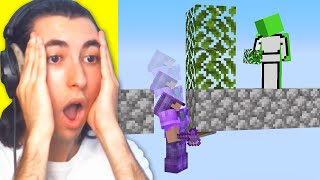 Reacting to 200 IQ vs 10 IQ plays in Minecraft [upl. by Paske338]