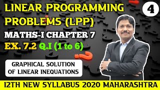 LPP Linear Programming Ex 72 Part 4  12th MathsI New Syllabus 2020 Maharashtra Board Dinesh Sir [upl. by Orodoet]