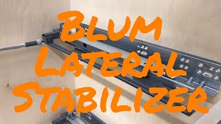 Blum Lateral Stabilizer Install [upl. by Sesylu]