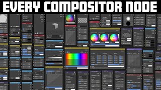 Every Compositor Node in Blender 283 Explained in One Video [upl. by Slater]