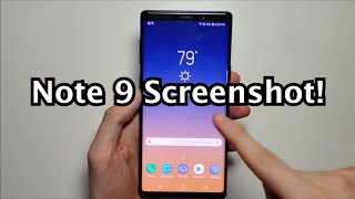 How to Screenshot on Samsung Galaxy Note 9 Easy [upl. by Gnud709]