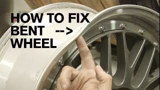 How to Properly Repair a Bent Wheel [upl. by Silyhp]