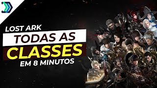 Lost Ark  Todas as Classes QUAL A MELHOR CLASSE [upl. by Noryt]