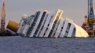 Costa Concordia Salvaging a shipwreck [upl. by Doownel]