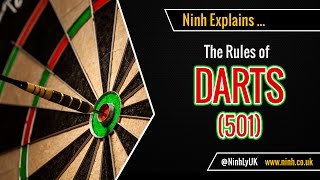 The Rules of Darts 501  EXPLAINED [upl. by Weisburgh]