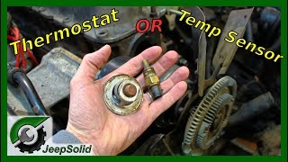 Jeep Temperature Thermostat or Sensor Issue [upl. by Akimrej]