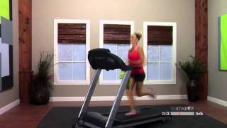 Treadmill workout video with Shelly  60 Minutes [upl. by Helbonnah]