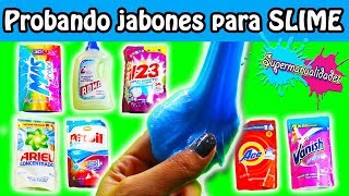 ¿Qué jabón líquido sirve para Slime  Supermanualidades [upl. by Nosmirc]