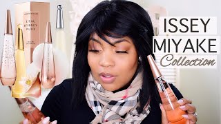 ISSEY MIYAKE Perfume Collection FRAGRANCE Haul Review and Declutter [upl. by Aniretake]