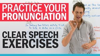 Mouth exercises for CLEAR SPEECH [upl. by Lucey668]