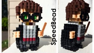 3D Perler Bead Harry Potter [upl. by Vel]