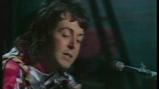 Paul McCartney amp Wings — Yesterday Acoustic 1973 [upl. by Hgeilyak]