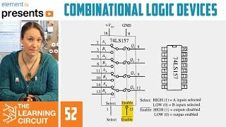 How Combinational Logic Devices Work  The Learning Circuit [upl. by Liuqa]