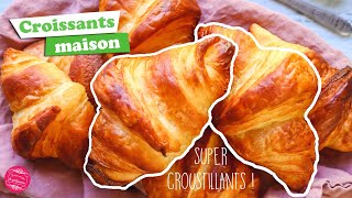 🥐 RECETTE DES CROISSANTS MAISON 🥐 [upl. by Lacim]