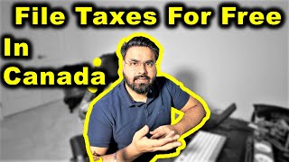 How To File Taxes In Canada For FREE 😲  Canada Couple [upl. by Nathan444]