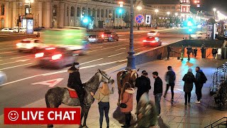 Like this LIVE CAM Nevskiy avenue St Petersburg Russia Невский пр СанктПетербург Гостиный двор [upl. by Sivie]