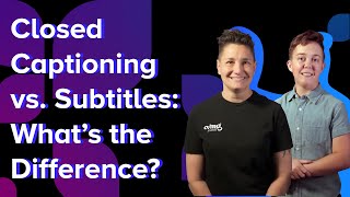 Closed Captioning vs Subtitles Whats The Difference [upl. by Ettezil218]