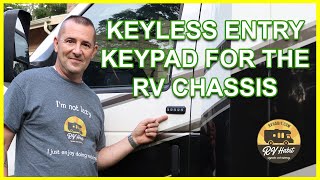 Ford Keyless Entry Wireless Keypad Installation And Programming  Class C RV Ford ESeries  RV Mod [upl. by Esorrebma13]