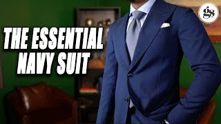 The Essential Navy Suit amp 4 Ways To Style It [upl. by Ede]