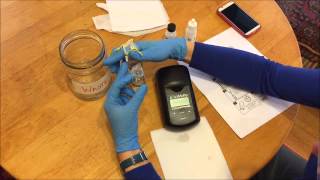 Ammonia meter video [upl. by Sucramej]