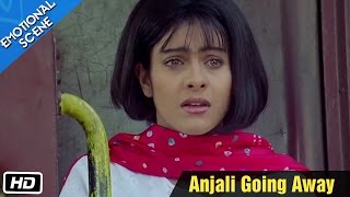 Anjali Going Away  Emotional Scene  Kuch Kuch Hota Hai  Shahrukh Khan Kajol Rani Mukerji [upl. by Eiffe487]