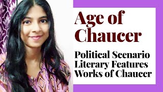 Age of Chaucer Summary  History of English Literature [upl. by Arikat]