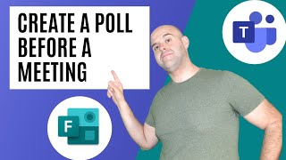 How To Create a Poll in a Microsoft Teams Meeting Before the Meeting [upl. by Nnaillek]