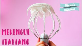 RECETA MERENGUE ITALIANO  Ale Hervi basicosdereposteria [upl. by Adrial933]