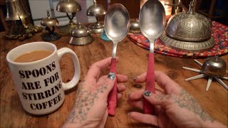 How to Play Spoons 1 Spoon Playing Grip Abby the Spoon Lady [upl. by Kirsteni]