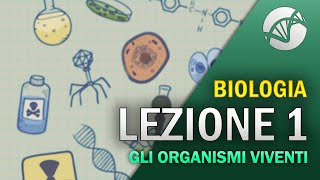 BIOLOGIA  Lezione 1  Introduzione alla Biologia gli organismi viventi [upl. by Attenej]