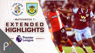 Luton Town v Burnley  PREMIER LEAGUE HIGHLIGHTS  1032023  NBC Sports [upl. by Hareemas144]