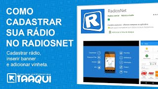 Como Cadastrar sua Rádio no RadiosNet [upl. by Annohsed]