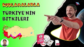 10sınıf coğrafya TÜRKİYE BİTKİ ÖRTÜSÜ haritası kodlamalarla 🌿 Tyt coğrafya 📂 PDF [upl. by Aelem648]