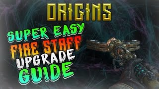 How to Upgrade the Fire Staff in Origins Super Easy Guide BEST STAFF WEAPON [upl. by Anillek]