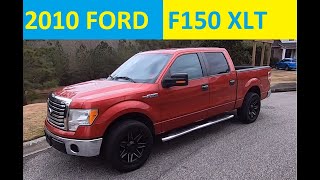 2010 Ford F150 XLT Review [upl. by Alyahc159]