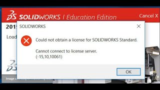 How to fix Solidworks installation error  Cannot connect to Licence server [upl. by Amuwkuhc]