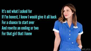 Katharine McPhee  She Used To Be Mine From Waitress The Musical Lyrics [upl. by Kynan]