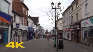 Aldershot Walk Town Centre【4K】 [upl. by Fleischer]