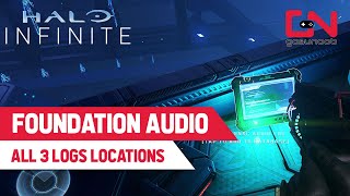 Foundation AUDIO LOGS Locations Halo Infinite [upl. by Suolekcin524]