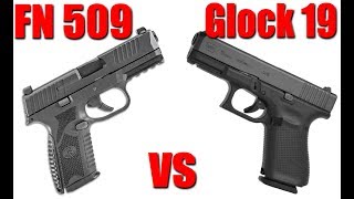 FN 509 vs Glock 19 Which Is Better [upl. by Atteloiv]