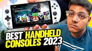 5 Best HANDHELD Gaming Consoles In India In 2023 HINDI [upl. by Idyak850]